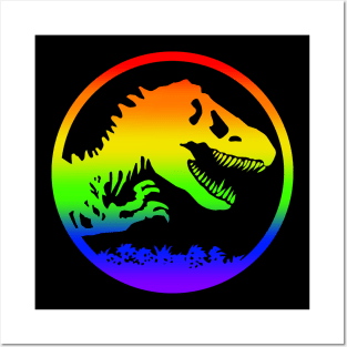 Jurassic Pride Posters and Art